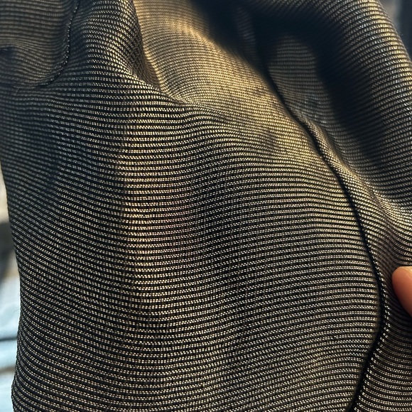 TSE F/W 2008 Metallic V-Neck Cargo Pocket Dress - Picture 3 of 7